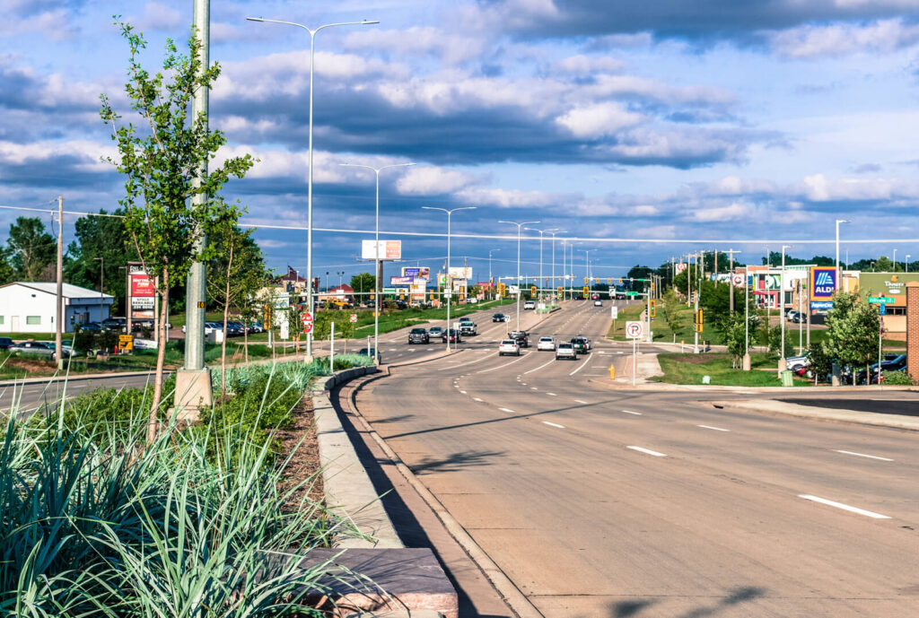 Arrowhead Parkway in Sioux Falls for Infrastructure Design Group Inc. of South Dakota
