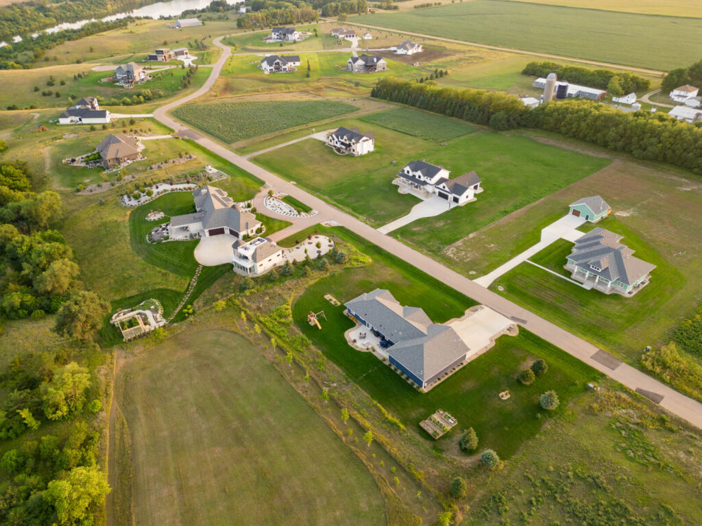 a flyover of a worksite for Infrastructure Design Group Inc